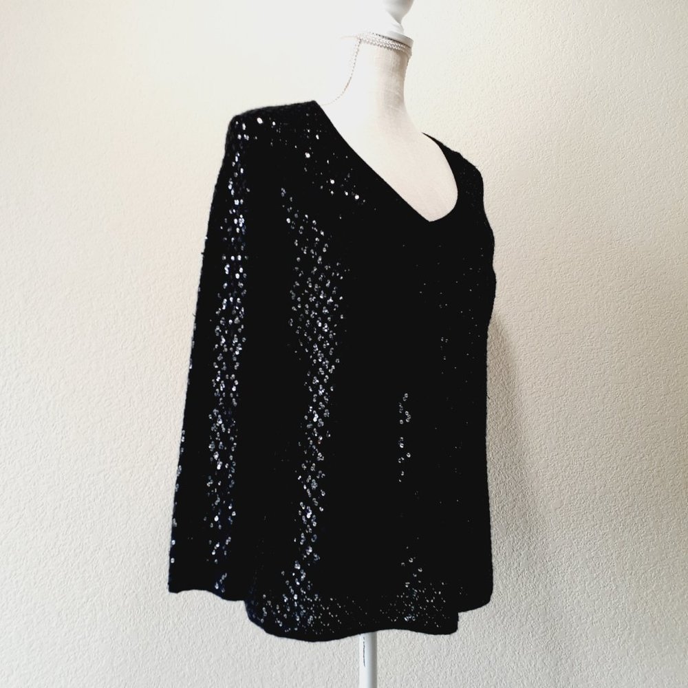 I.Magnin Cashmere Sequin Vintage Sweater